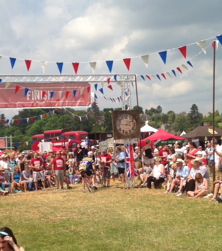 a very sunny vintage weekend in Bakewell ...